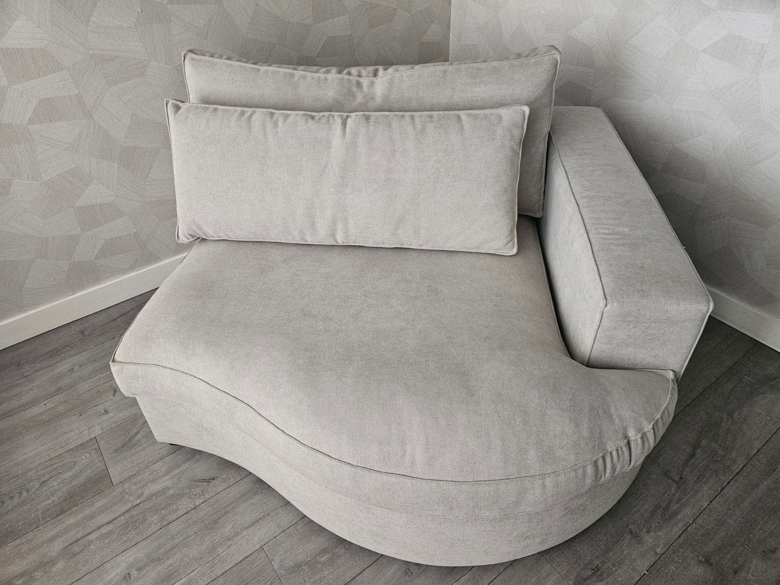 Curved Lounge Chair, Ophalen, Nieuw, Minder dan 150 cm