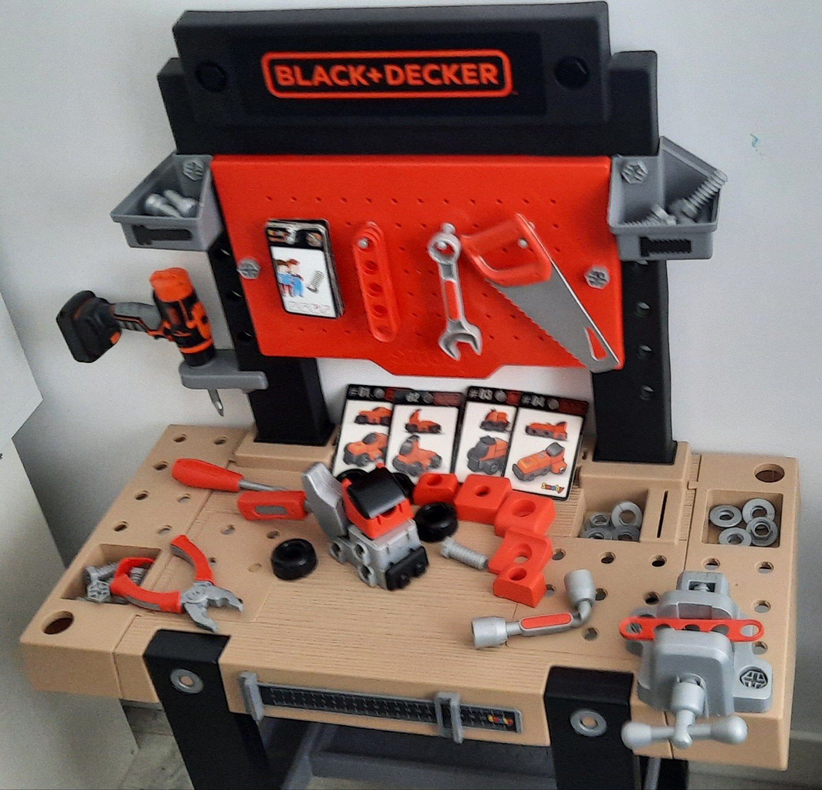 Black+Decker speelgoed werkbank voor kleine klussers, Ophalen of Verzenden