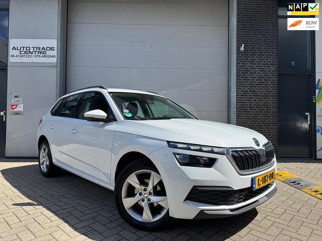 Skoda Kamiq 1.0 TSI Business Edition [Stuur & Stoel VW | Sou, Stof, Gebruikt, Wit, Origineel Nederlands
