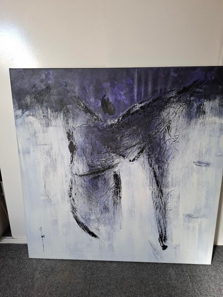 Schilderij, Ophalen, Zo goed als nieuw, 75 tot 100 cm, Schilderij