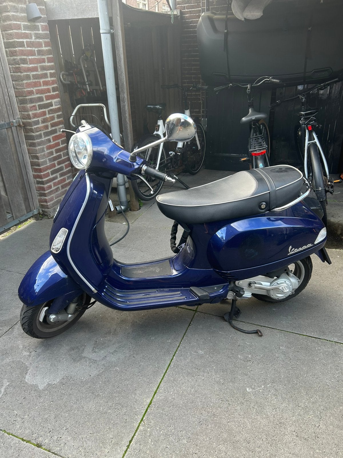 Vespa LX 50 4T | 2008 | 21.042 km | BMW Blauw | Start direct, Ophalen, Gebruikt, Benzine, Vespa LX