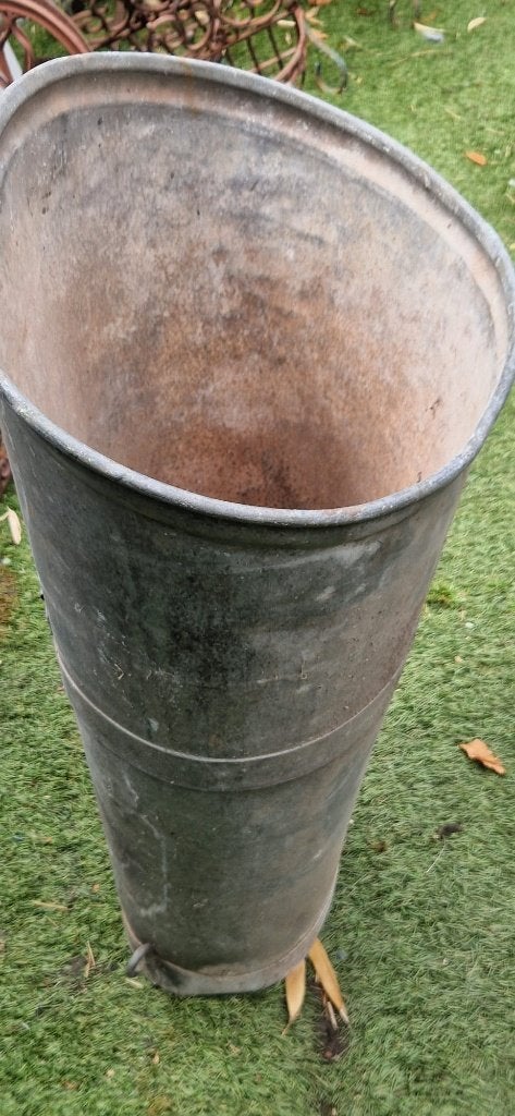Franse druivenoogstbak uit 1940 (hotte de vendange) brocante, Ophalen of Verzenden