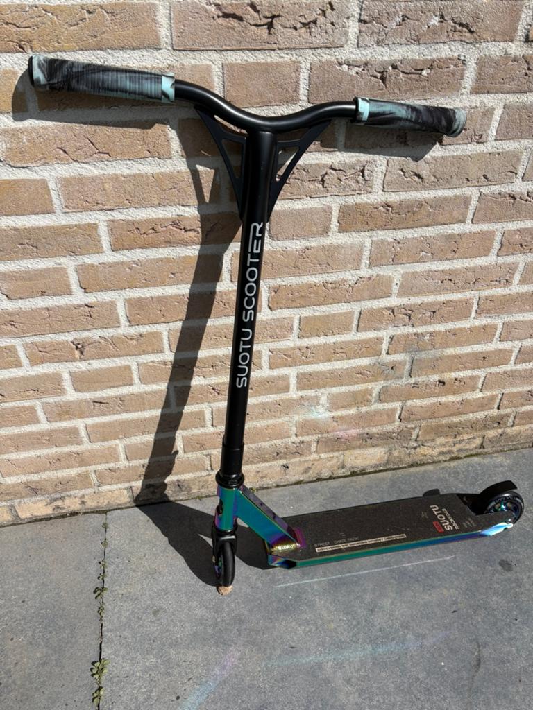 Stunt step, Suotu scooter, Fietsen en Brommers, Ophalen of Verzenden, Zo goed als nieuw, Gewone step