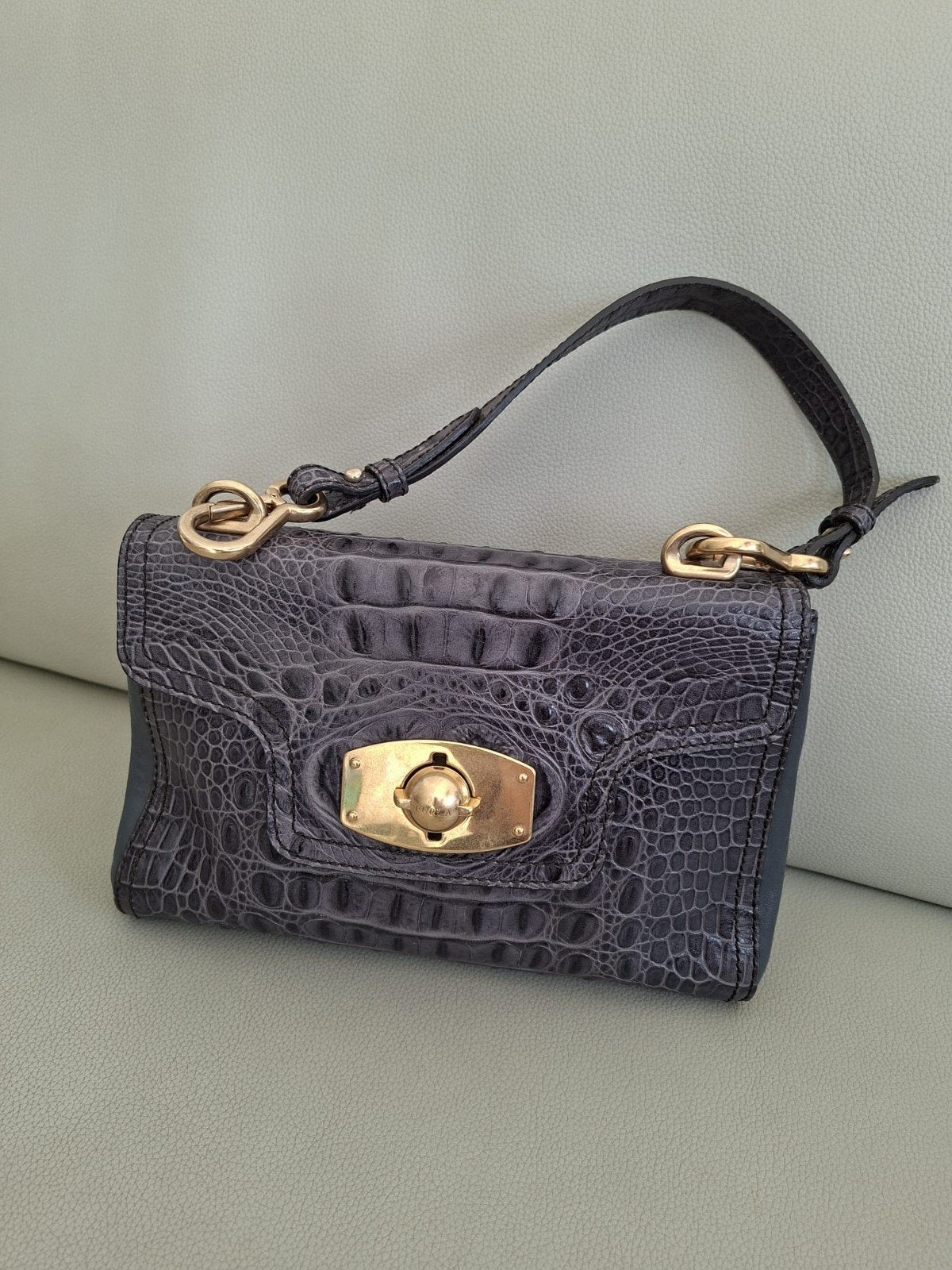 Furla tas, leer, Ophalen of Verzenden, Handtas
