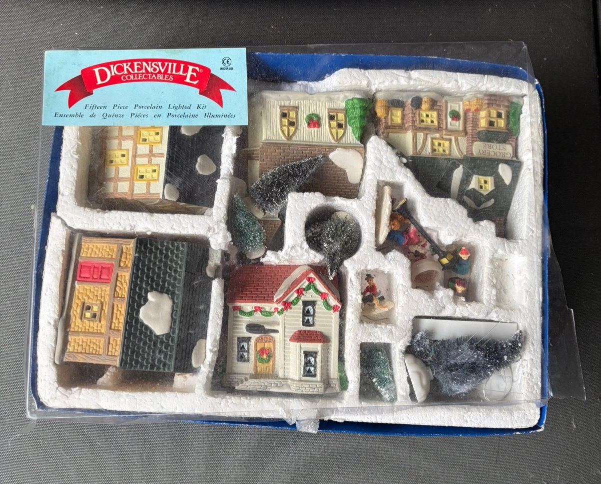 Dickensville Collectables Kersthuisjes, Diversen, Ophalen, Zo goed als nieuw