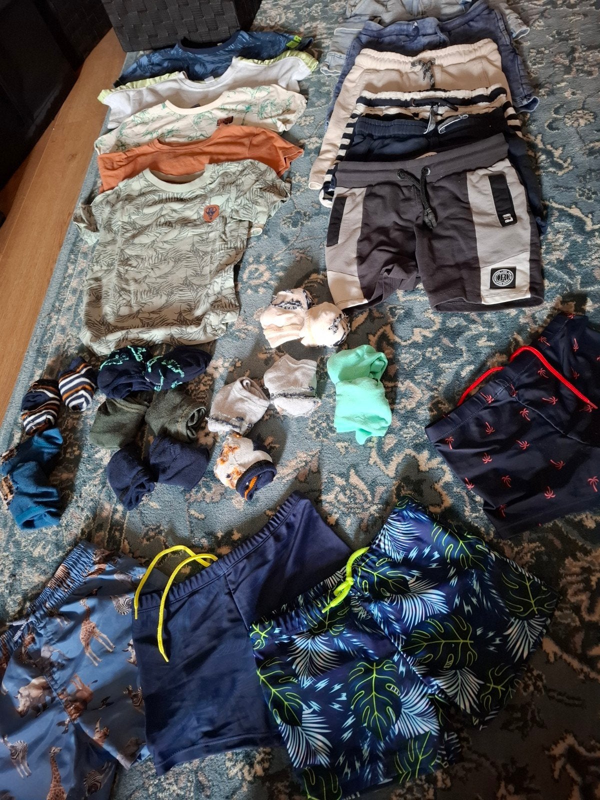 maat 110  116 zomer jongen pakket, Ophalen of Verzenden, Zo goed als nieuw, Jongen