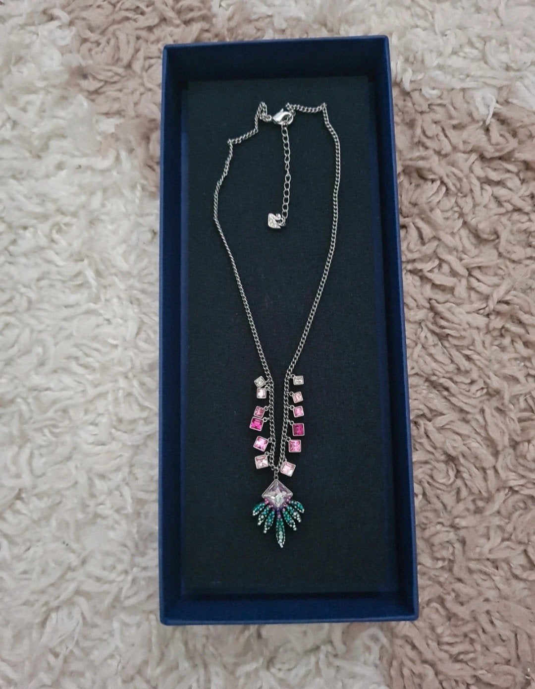 Swarovski Gisele ketting 5266286 – Origineel met doos, Overige materialen, Nieuw, Ophalen of Verzenden, Met kristal