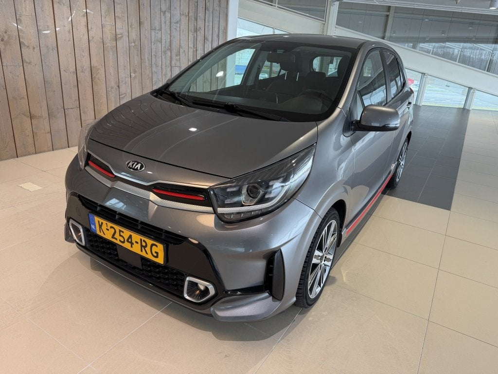 Kia Picanto 1.0 DPi GT-Line (bj 2021), Gebruikt, 4 stoelen, 23 km/l, Origineel Nederlands