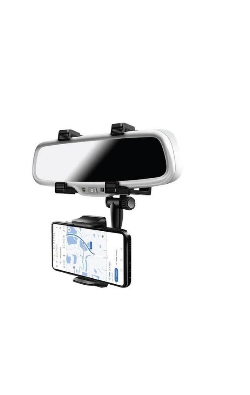 Universele Telefoonhouder voor Auto Achteruitkijkspiegel, Ophalen of Verzenden, Zo goed als nieuw, Auto