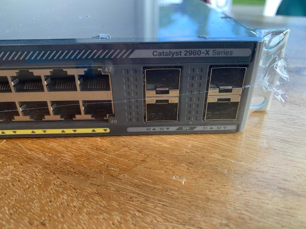 Cisco Catalyst 2960-X WS-C2960X-48LPS-L Switch, Cisco, ., Nieuw, Ophalen of Verzenden