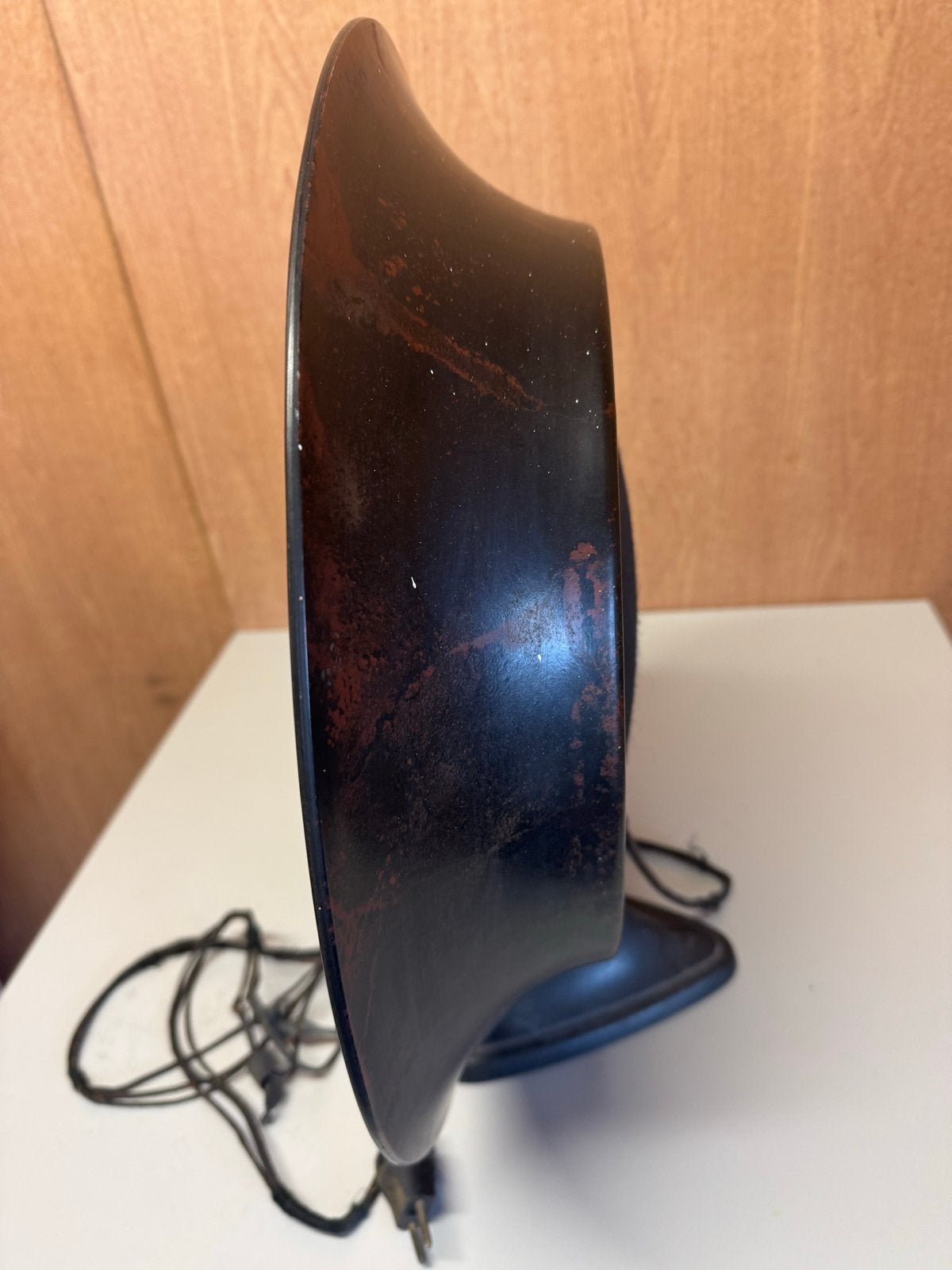 Vintage Philips luidspreker, bakeliet, jaren '30, Ophalen of Verzenden