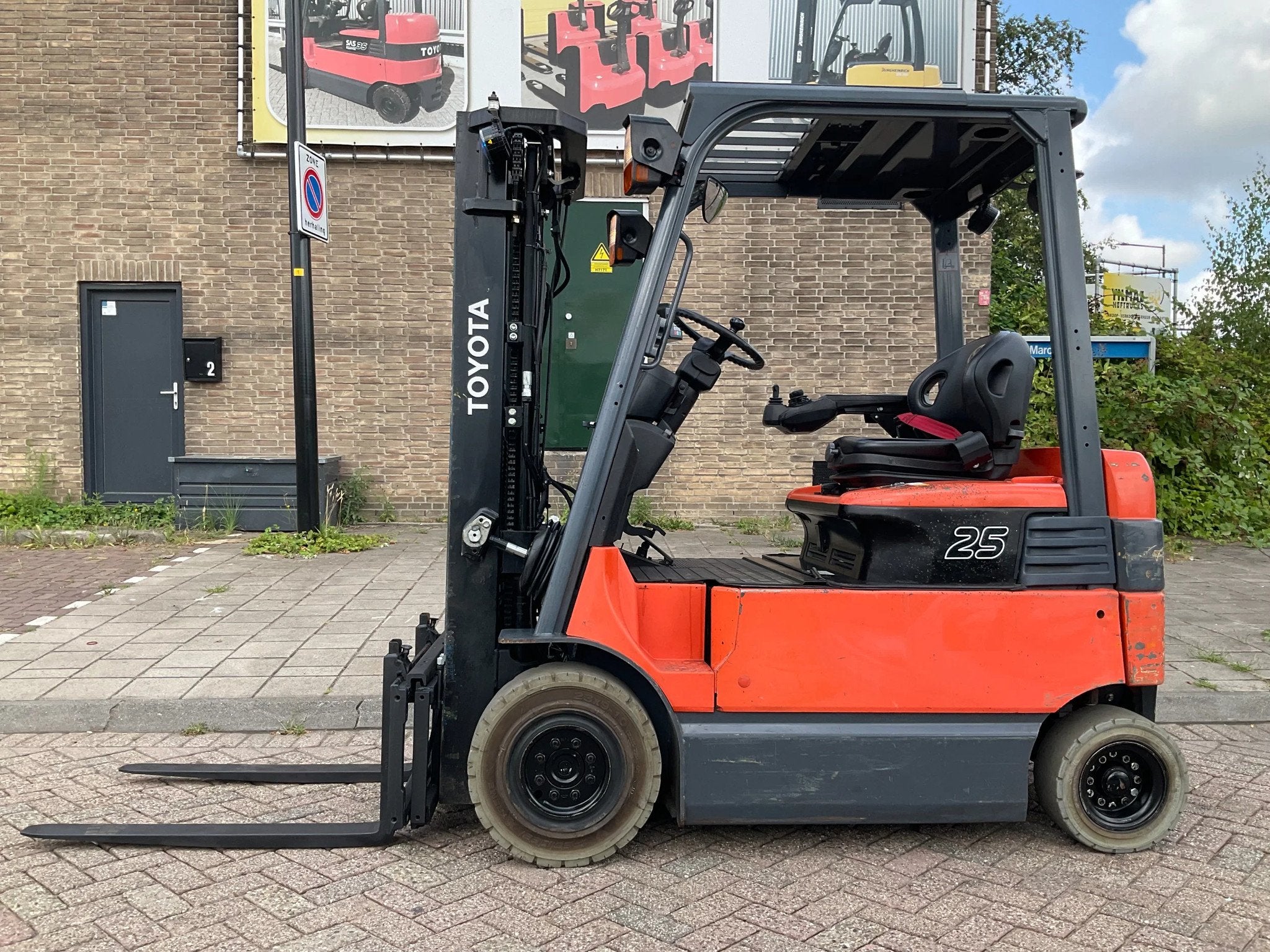 Toyota 7FBMF25 2500KG 4.70METER HEFTRUCK (bj 2008), Heftruck, Toyota, Marconistraat 2
3133KL  Vlaardingen, NL, Yilmaz Heftrucks