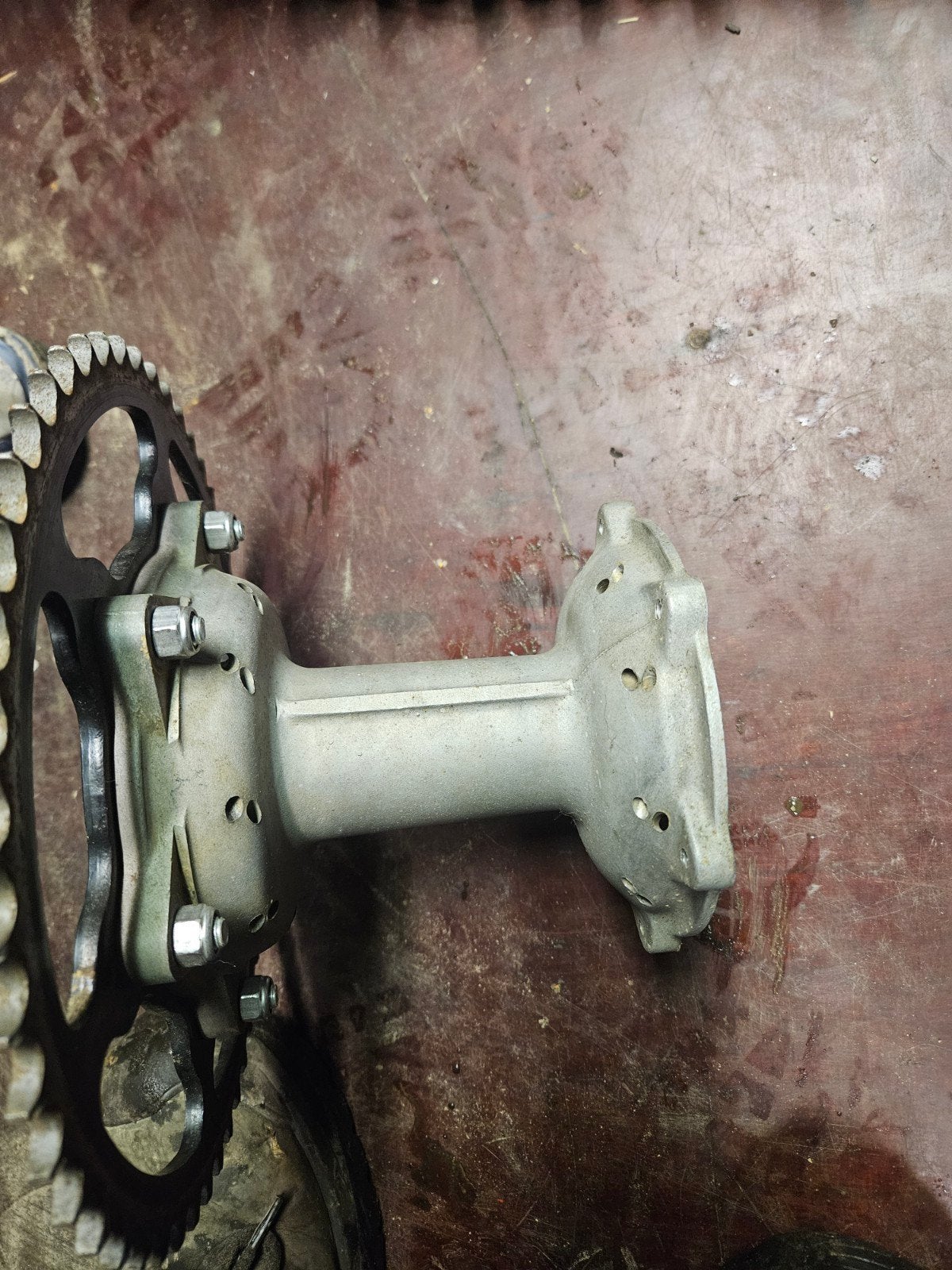 Suzuki RM 250 Naaf met Tandwiel, Ophalen, Gebruikt