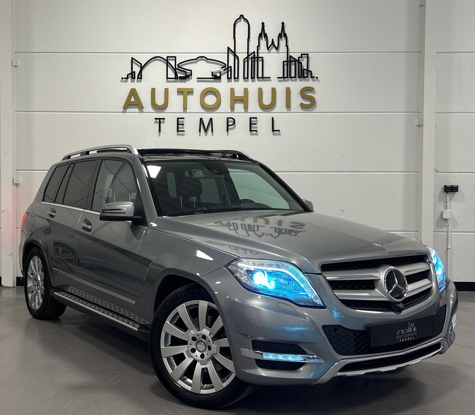 Mercedes-Benz GLK-klasse 350 CDI 4-Matic Prestige Pano Memor, Auto's, Mercedes-Benz, Automaat, Euro 5, Gebruikt, Zwart