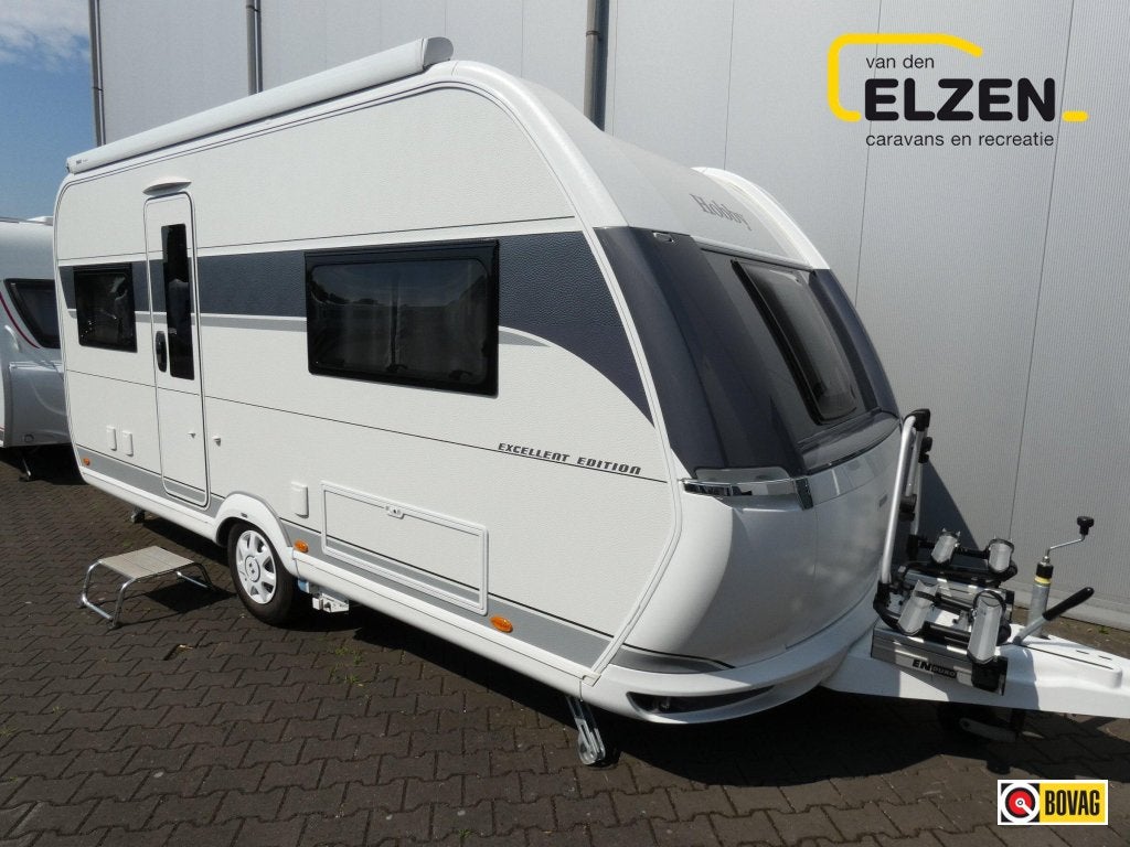 Hobby Excellent Edition 460 UFE Mover, luifel, fietsendr., Rondzit, Hobby, Schokbreker, Bedrijf