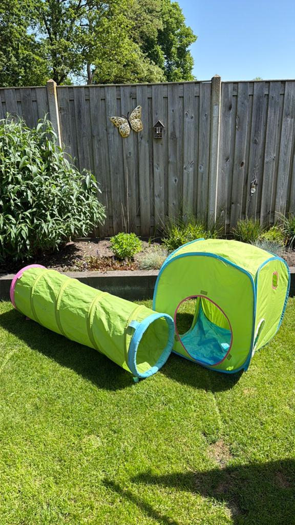 Ikea busa - speeltent + tunnel, Ophalen, Gebruikt