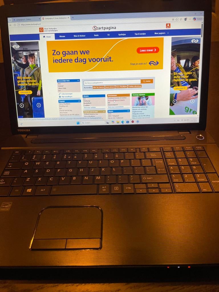 Toshiba satellite C70 …i5 / 128gb ssd / 8gb ram / 17,3 inch, Gebruikt, 2 tot 3 Ghz, Qwerty, 8 GB