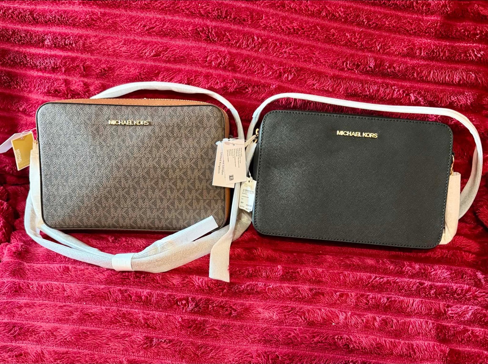 Michael Kors Schoudertasjes, Ophalen of Verzenden, Nieuw, Bruin, Schoudertasje