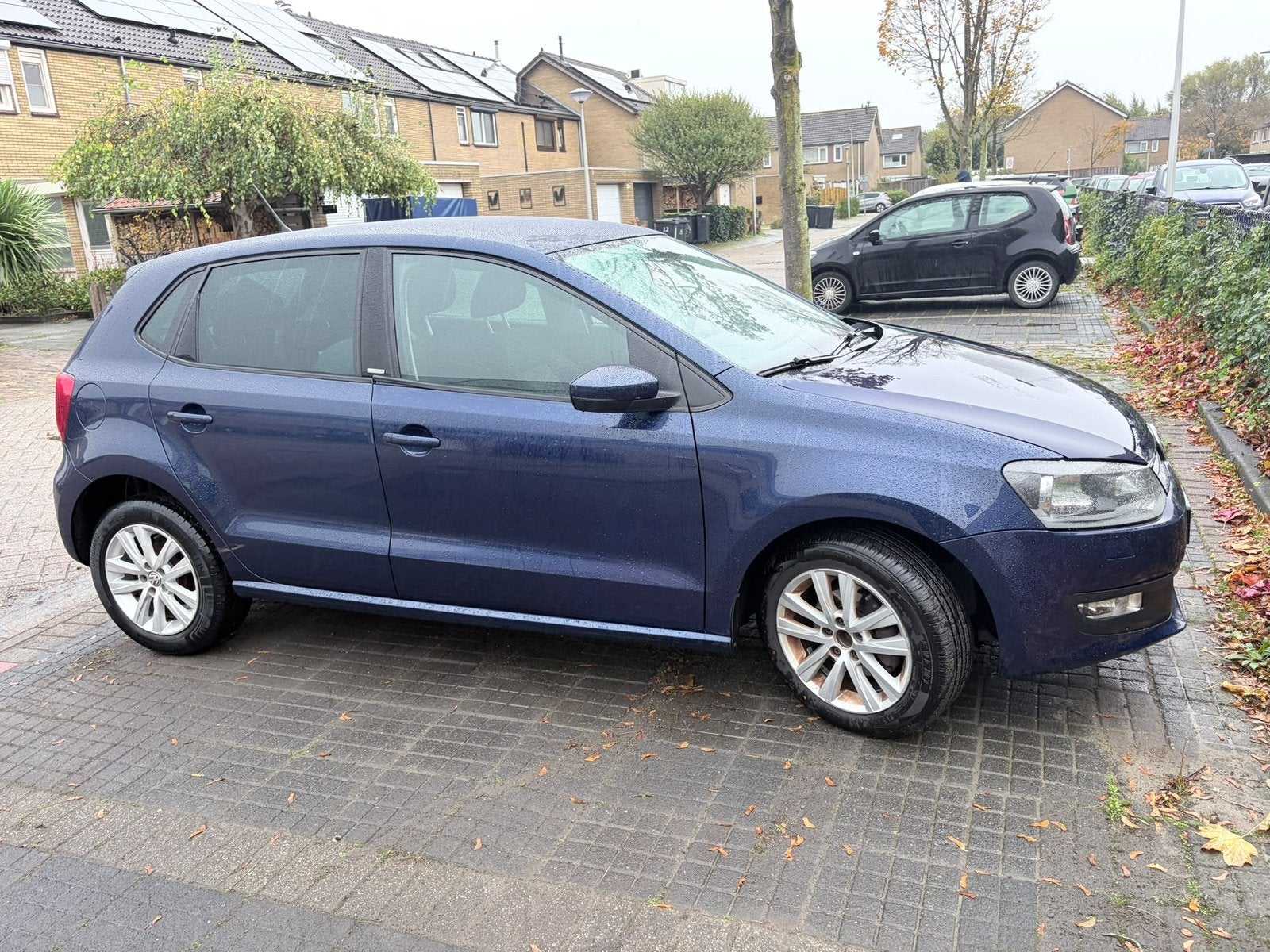 Volkswagen Polo 1.2 51KW 2011 Blauw, Voorwielaandrijving, 40 €/maand, Zwart, Blauw
