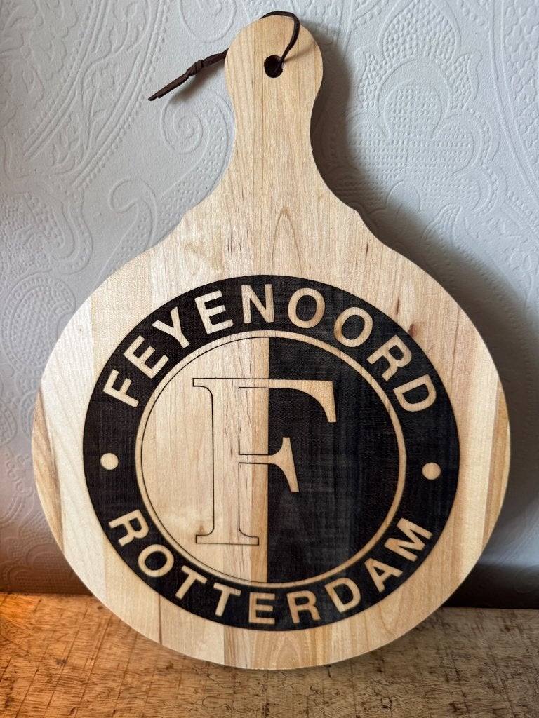 Borrelplank/serveerplank feyenoord, Ophalen of Verzenden, Nieuw, Feyenoord, Overige typen