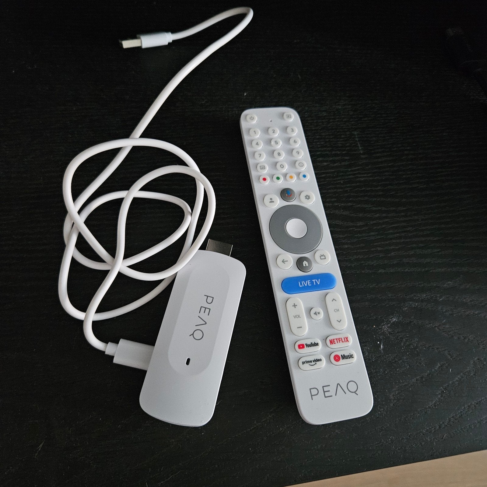 PEAQ TV Stick PGS 1000 met afstandsbediening, Audio, Tv en Foto, Mediaspelers, Ophalen of Verzenden