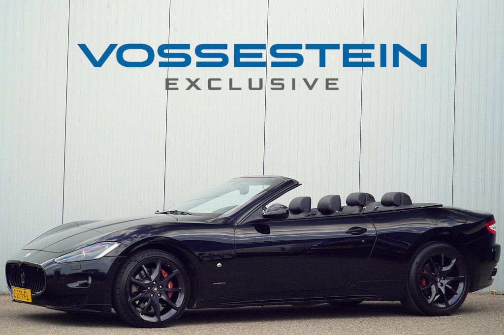 Maserati GranCabrio 4.7 Sport / Leder / Memory Seat / Bose A, Auto's, Maserati, Automaat, Euro 5, Achterwielaandrijving, Gebruikt