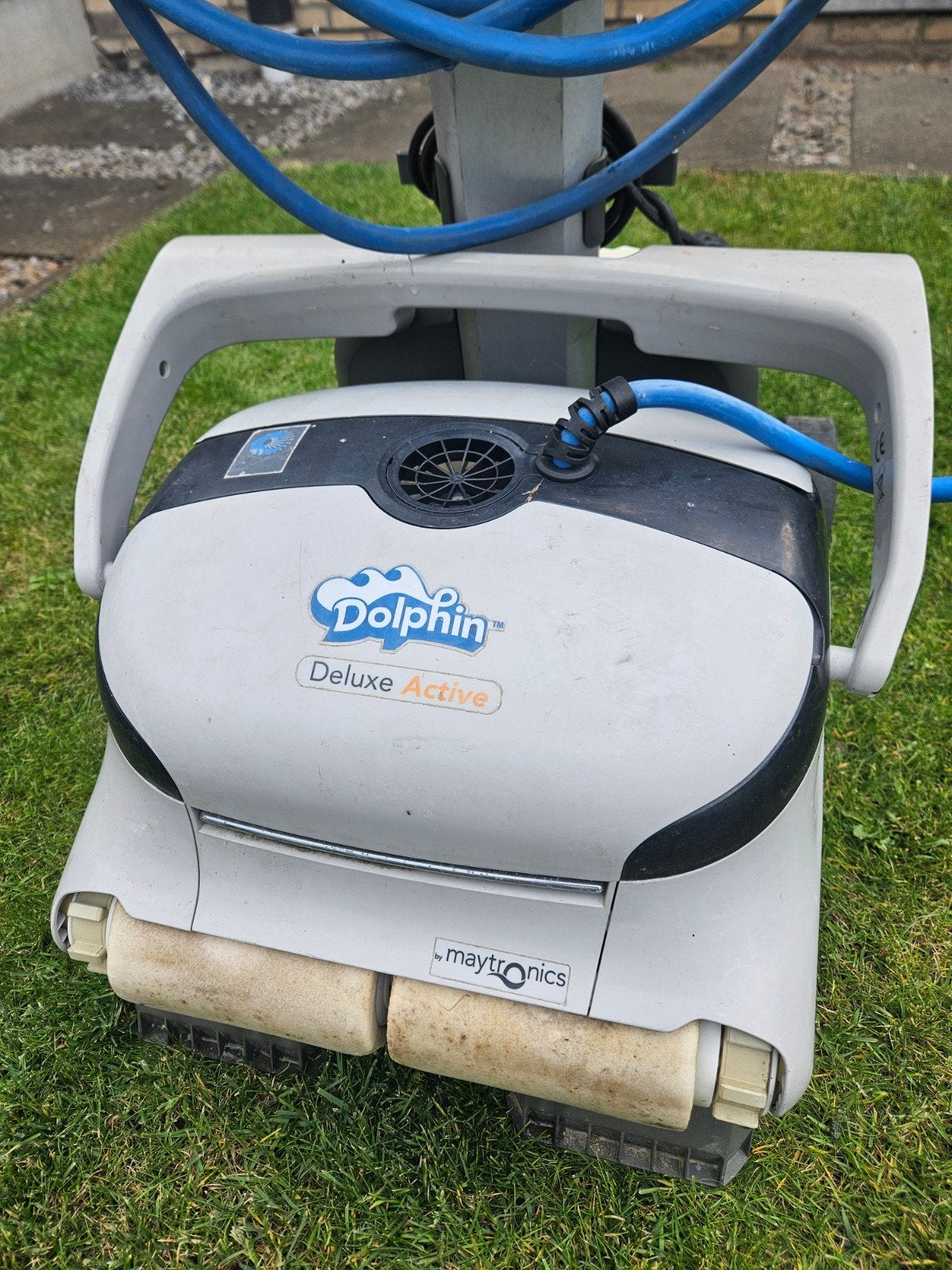 Zwembad robot Dolphin Maytronisch, Ophalen