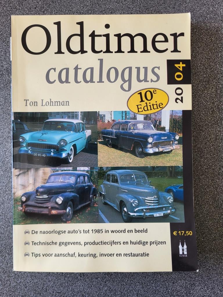 Oldtimer Catalogus 2004 - Ton Lohman (10e Editie), Boeken, Auto's | Boeken, Ophalen of Verzenden, Gelezen, Algemeen, Ton Lohman