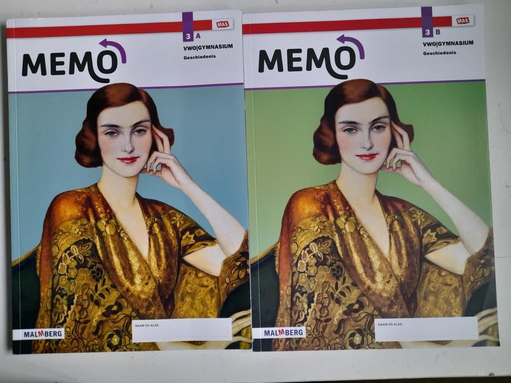 Memo max geschiedenis 3 vwo/gymnasium, Boeken, Malmberg, Geschiedenis, Ophalen of Verzenden, Zo goed als nieuw