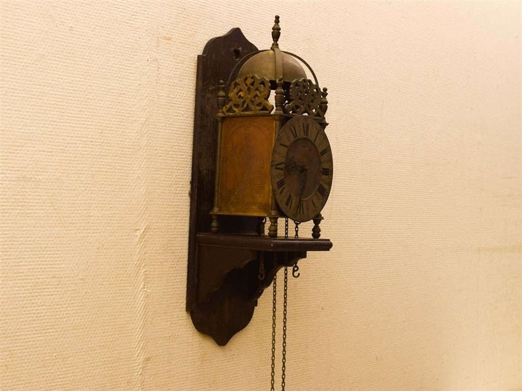 Lantaarnklok 53632, Ophalen of Verzenden, Gebruikt, Wandklok