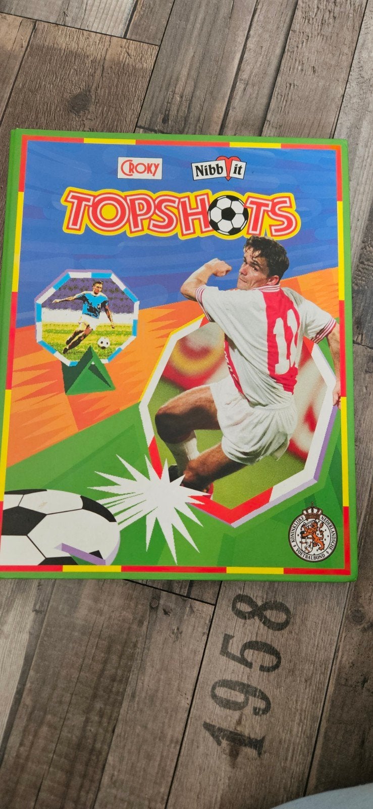 Croky Topshots Verzamelmap EK '96 met diverse teams, Verzamelen, Ophalen of Verzenden, Gebruikt