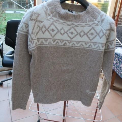 Sweater nieuw beige jacquard NoSecrets mt 44 (it 48), Beige, Maat 42/44 (L), Nieuw, Ophalen of Verzenden