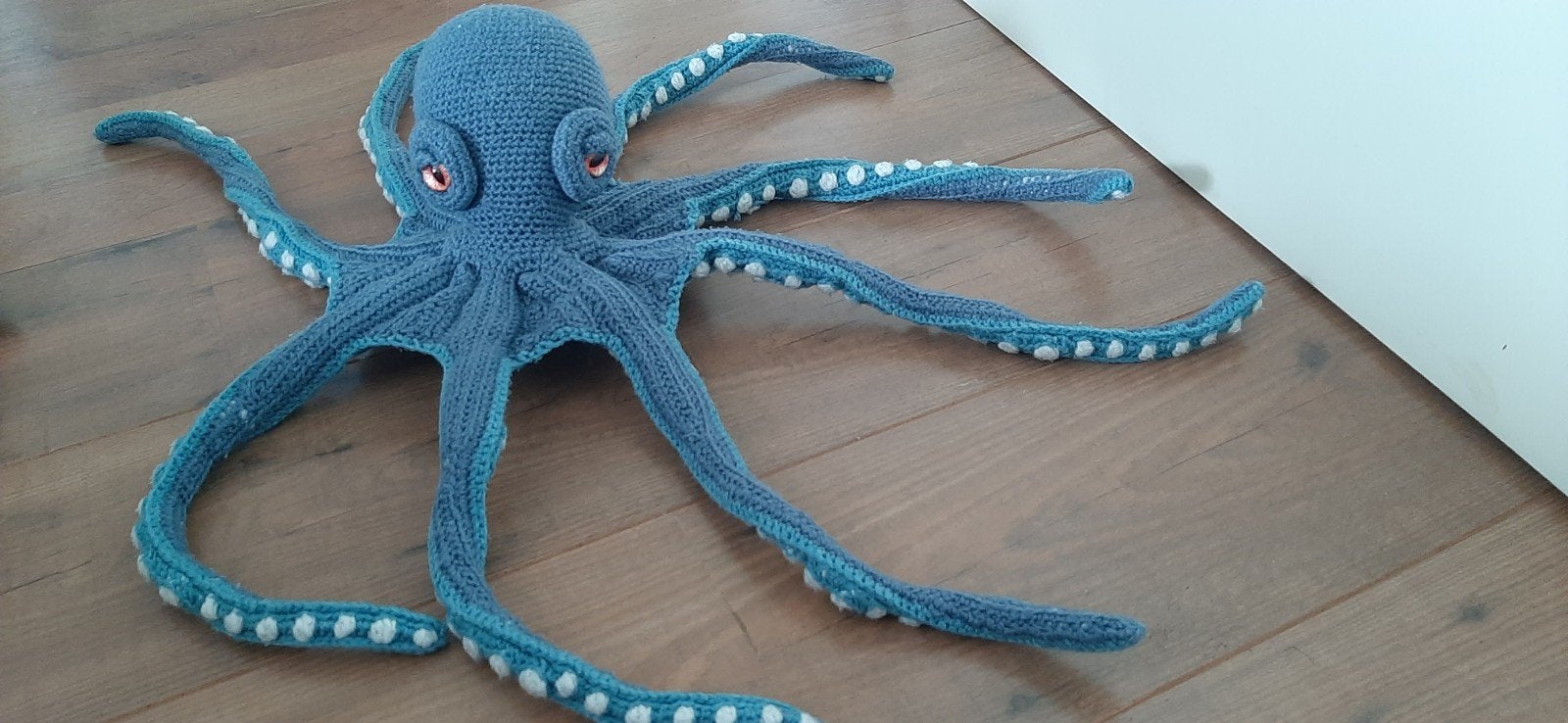 Handgemaakte Amigurumi Octopus - Uniek en Zacht, Kinderen en Baby's, Handgemaakt, Overige typen, Blauw, Nieuw