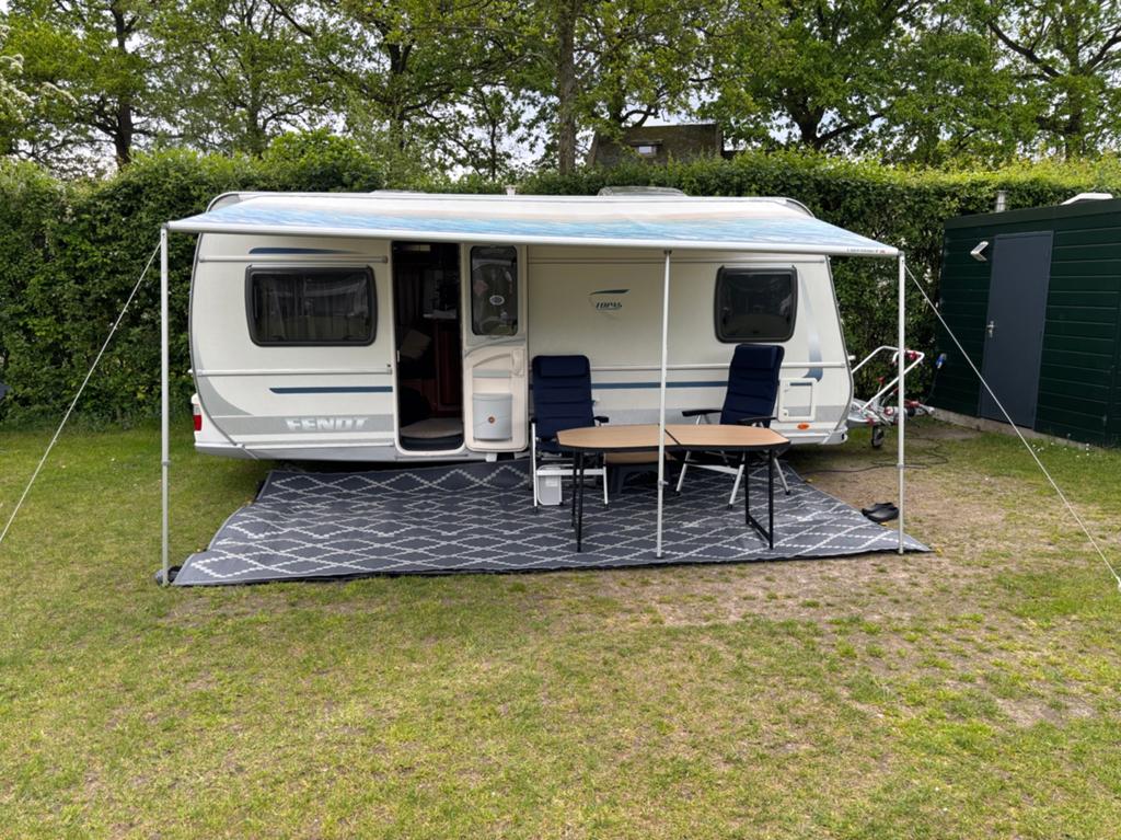 Te koop: Fendt Topas 510, Caravans en Kamperen, Caravans, Rondzit, Particulier, Fendt, Luifel
