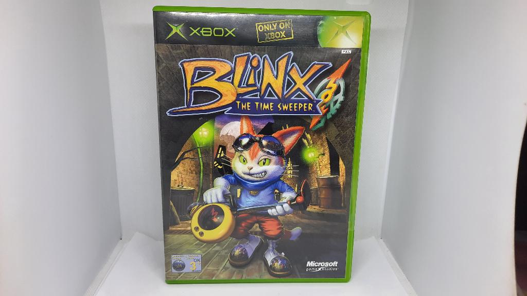 Blinx The Time Sweeper Xbox Original Spel Game, Compleet, Spelcomputers en Games, Games | Xbox Original, Avontuur en Actie, Gebruikt