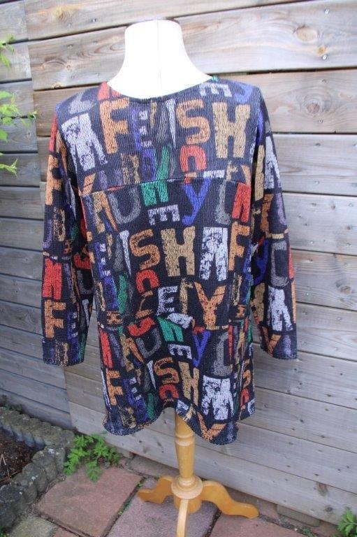 Trui zwart/ kleur Paprika mt M (46) dun Vaste prijs, Zwart, Maat 46/48 (XL) of groter, Ophalen of Verzenden, Zo goed als nieuw