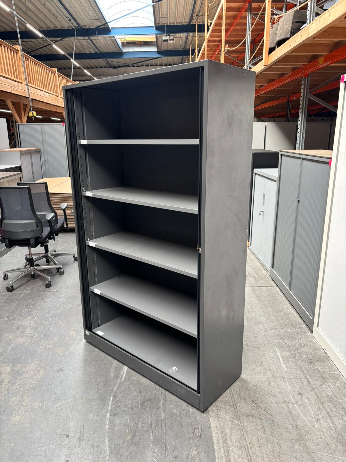 Rolddeurkasten, Archiefkasten, Garagekasten Ahrend, 100 tot 150 cm, ., Ophalen of Verzenden, .