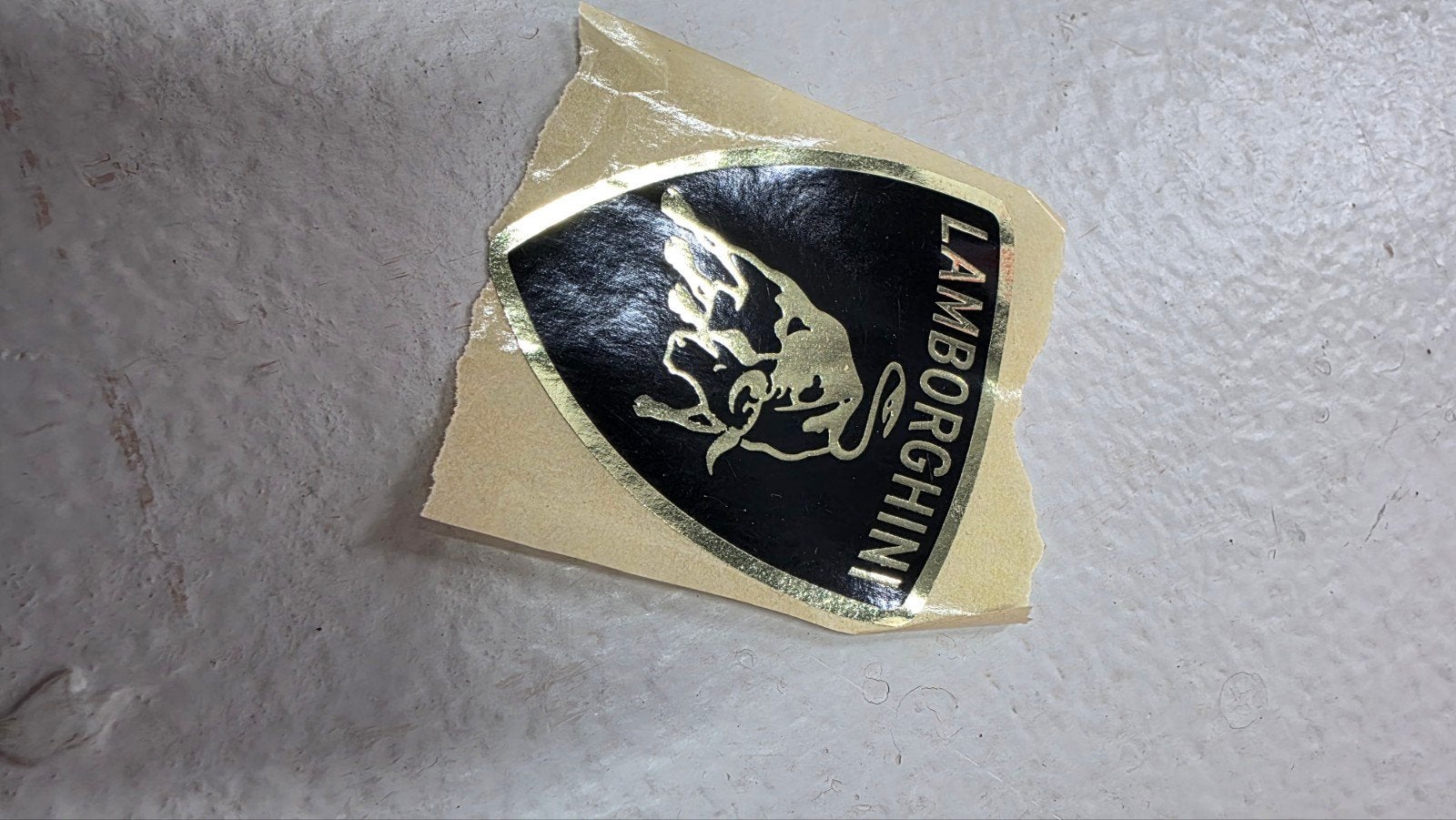 Lamborghini sticker 5x7cm, Ophalen of Verzenden