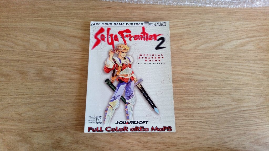Saga Frontier 2 Official Strategy Guide Brady Games - PS1, Verzenden, Zo goed als nieuw
