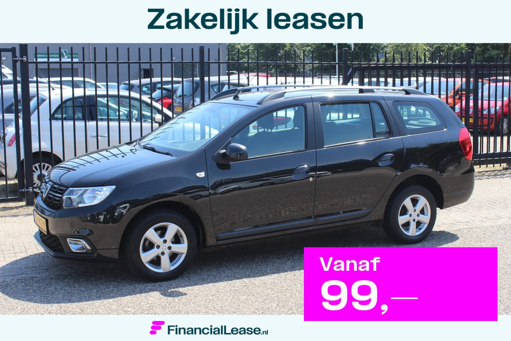 Dacia Logan MCV 0.9 TCe LPG-G3, Laureate, Trekhaak!, Voorwielaandrijving, 898 cc, Stof, Gebruikt