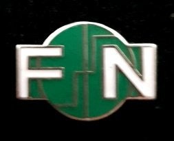 F.N. groen- wit speld, Verzamelen, Verzenden, Nieuw, Transport, Speldje of Pin