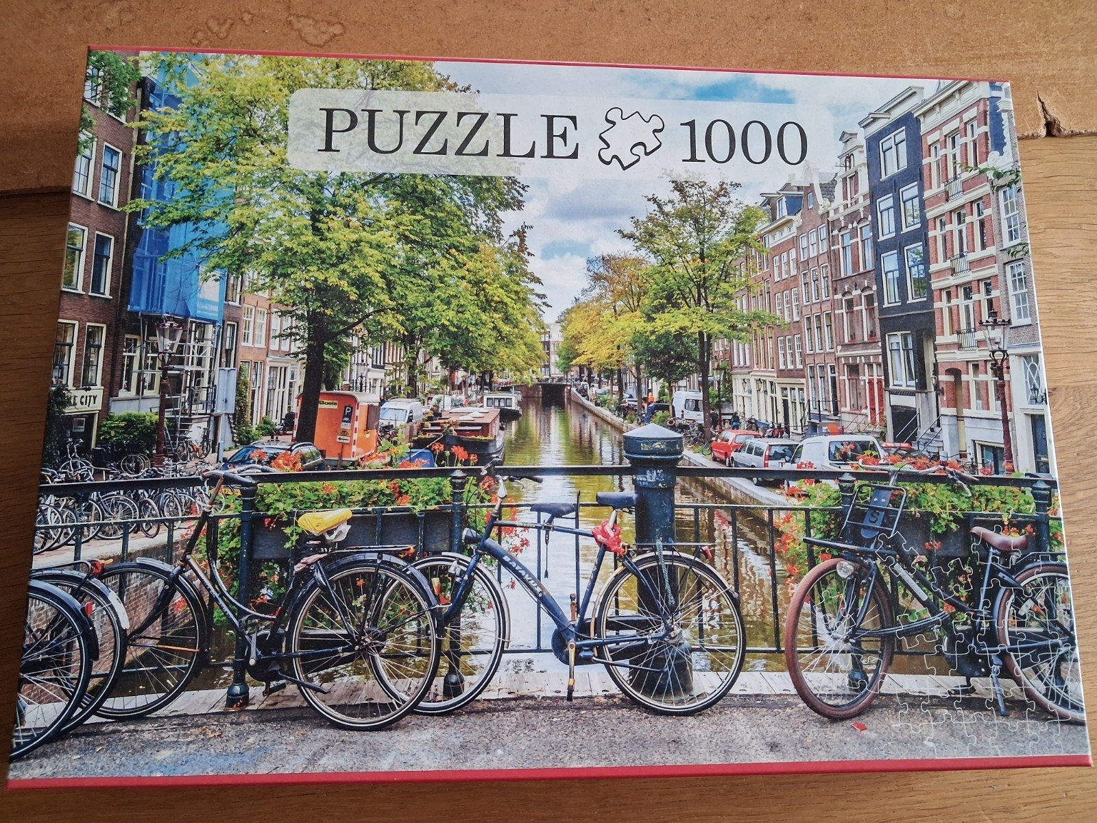 Puzzel Lovely Amsterdam., Ophalen of Verzenden, 500 t/m 1500 stukjes, Zo goed als nieuw, Legpuzzel