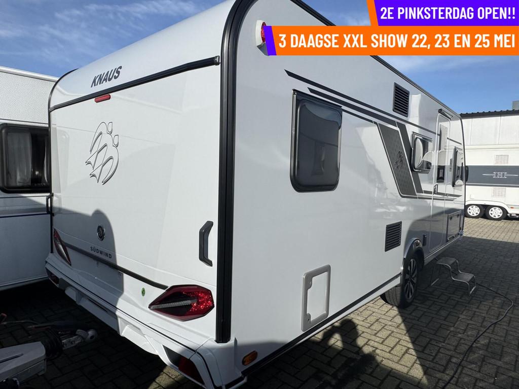 Knaus - 2DE PINKSTERDAG OPEN, RUIM 200 CARAVANS, Rondzit, 7 tot 8 meter, Bedrijf, Knaus