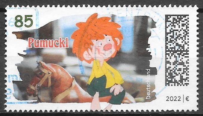 Duitsland: Mi. 3718 uit 2022, Ophalen of Verzenden, 1990 tot heden, Gestempeld