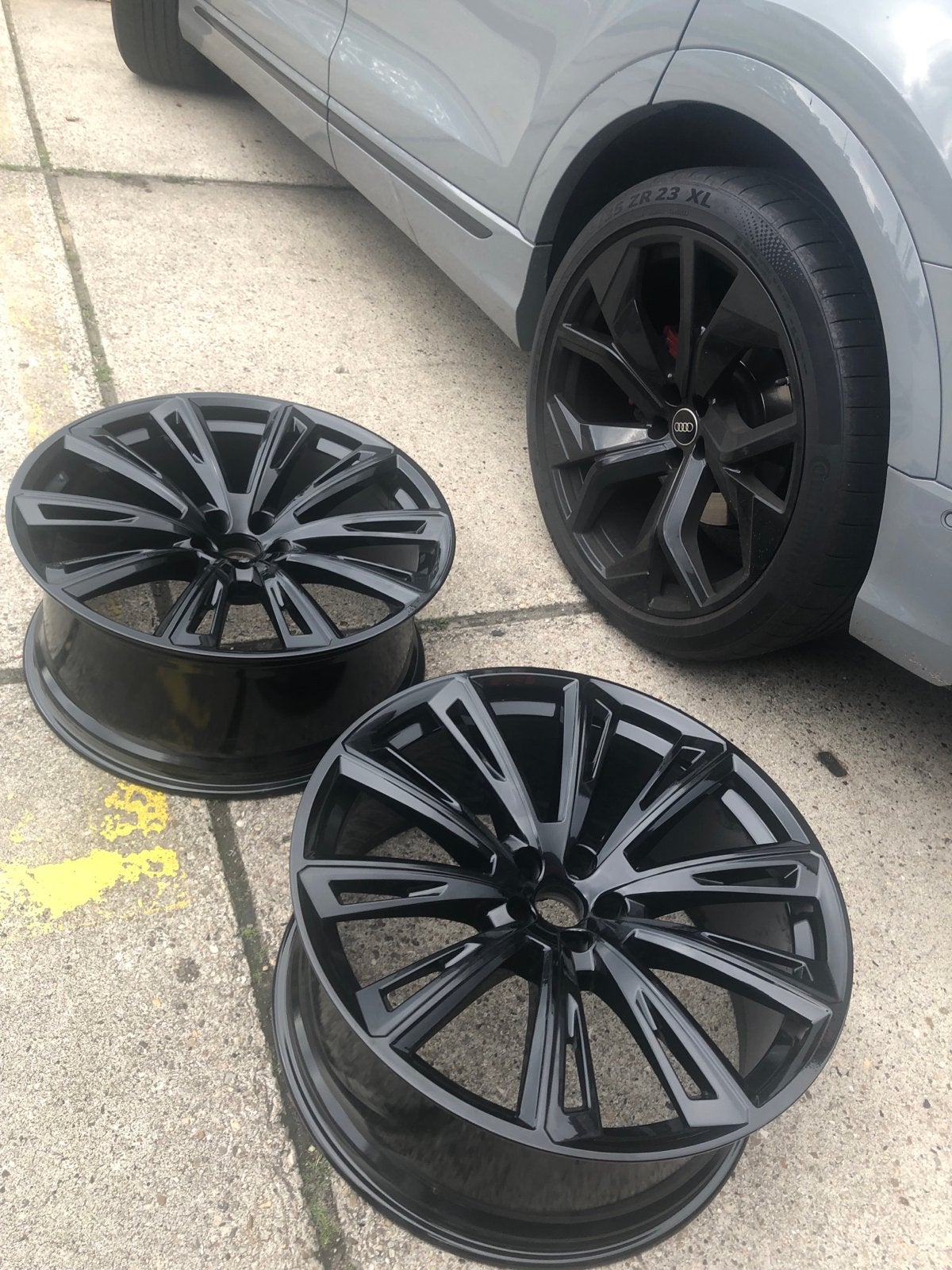 Originele Audi Sport 23” Velgen SQ8 / RSQ8 / Q8 / SQ7 / Q7, Auto-onderdelen, Banden en Velgen, Gebruikt, Velg(en), 285 mm, Ophalen of Verzenden