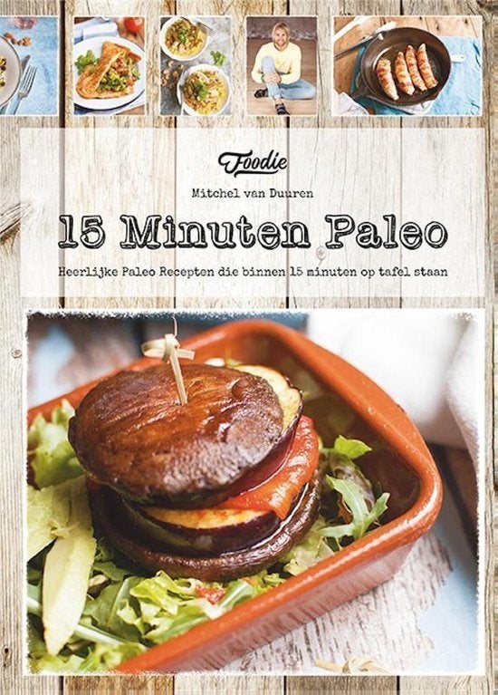 15 minuten paleo - Mitchel van Duuren, Verzenden, Zo goed als nieuw