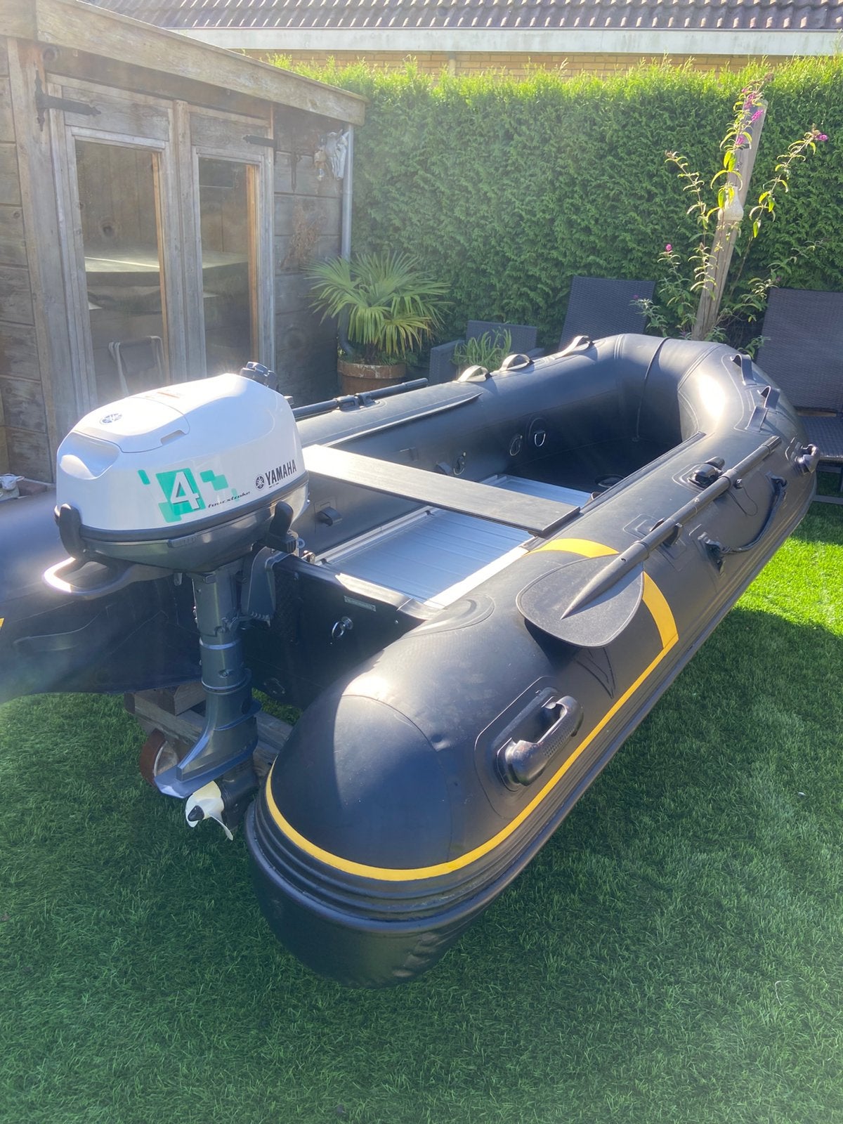 ,Vetus Yellow V 3,0M, Yamaha 2,5Pk4T, Ophalen, Aluminium, Yamaha, Zo goed als nieuw