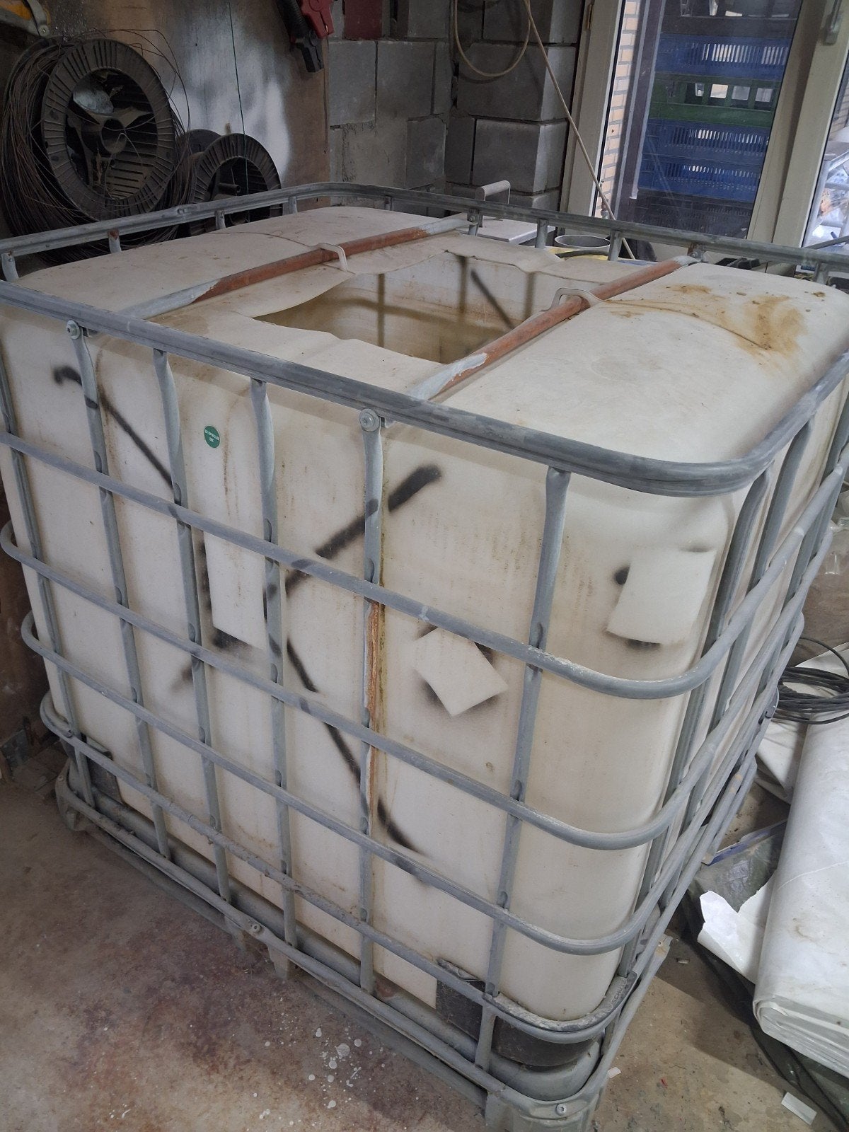 IBC container 1000 liter, Ophalen of Verzenden