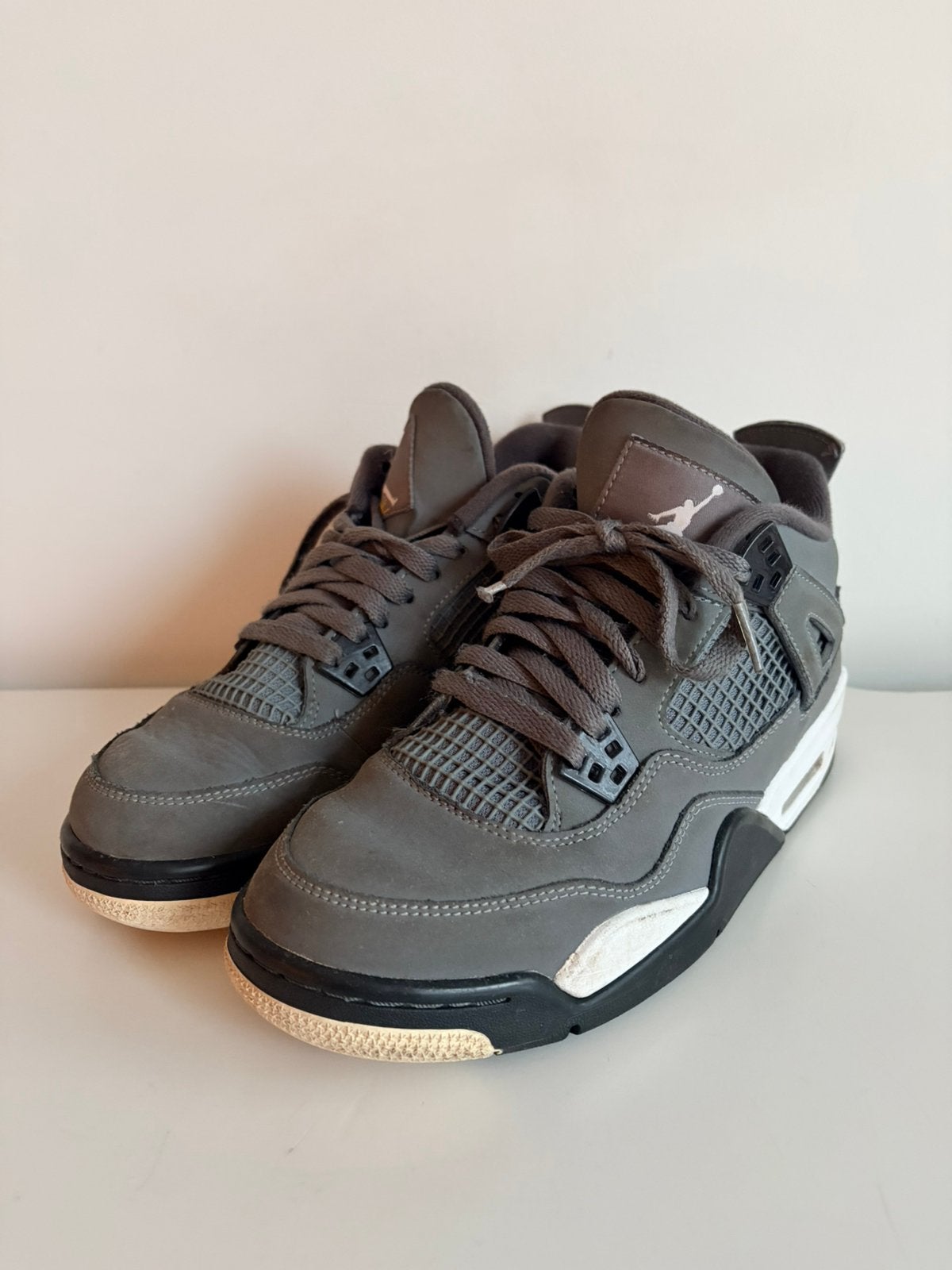 Nike Air Jordan 4 sneakers/gympen Retro Cool grijs maat 37!!, Overige kleuren, Ophalen of Verzenden, Sneakers of Gympen, Gedragen