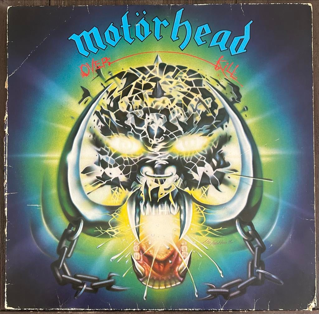Motorhead - Overkill LP (1979) - Originele Persing, Originele persing, Ophalen of Verzenden, Gebruikt, 12 inch